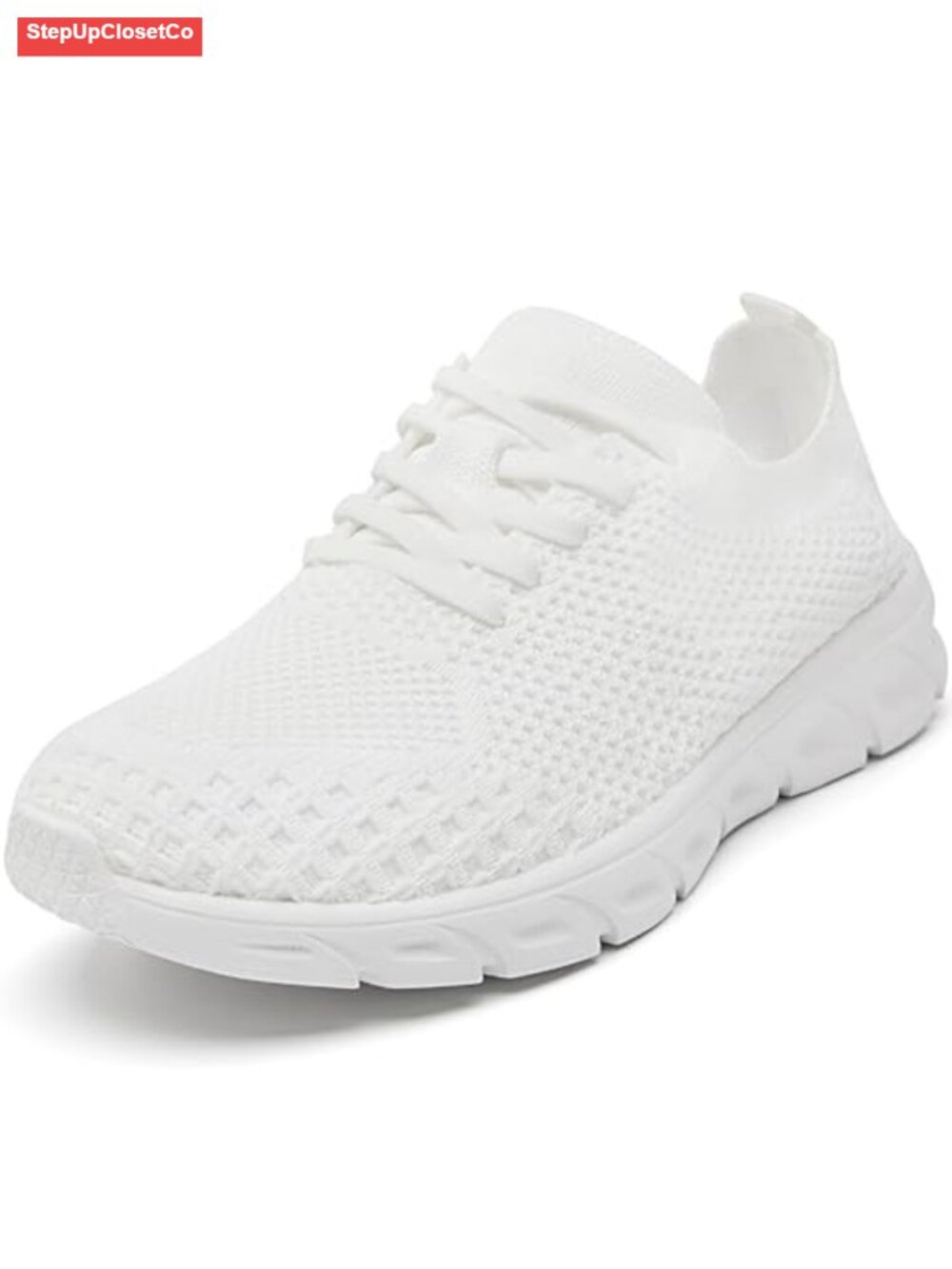 Lightweight Mesh Running Shoes Women Lace-Up Athletic Sneakers Comfortable